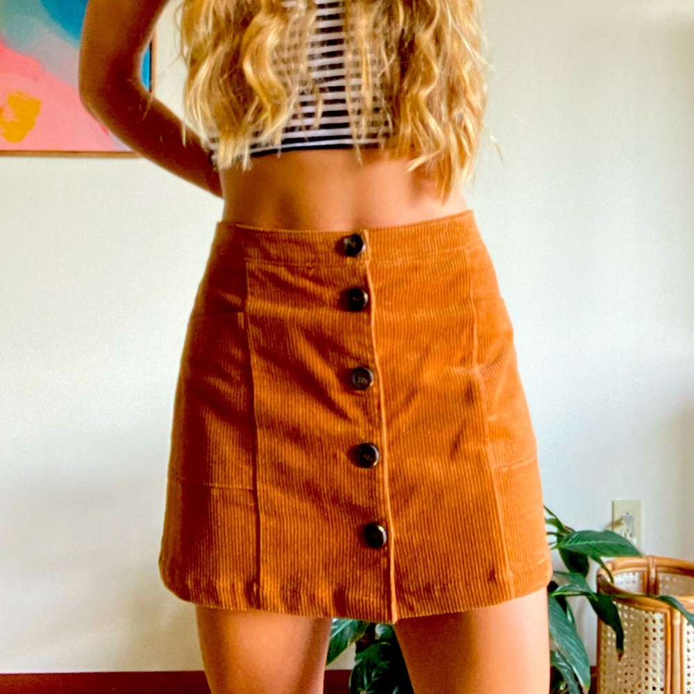 Women’s Corduroy Mini Skirt from Chloé & Kate